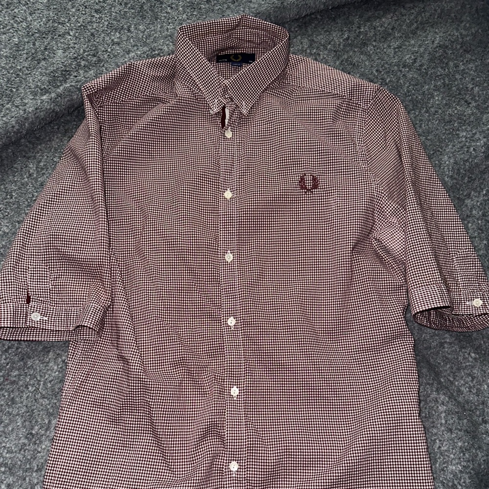 Fred Perry button up short sleeve